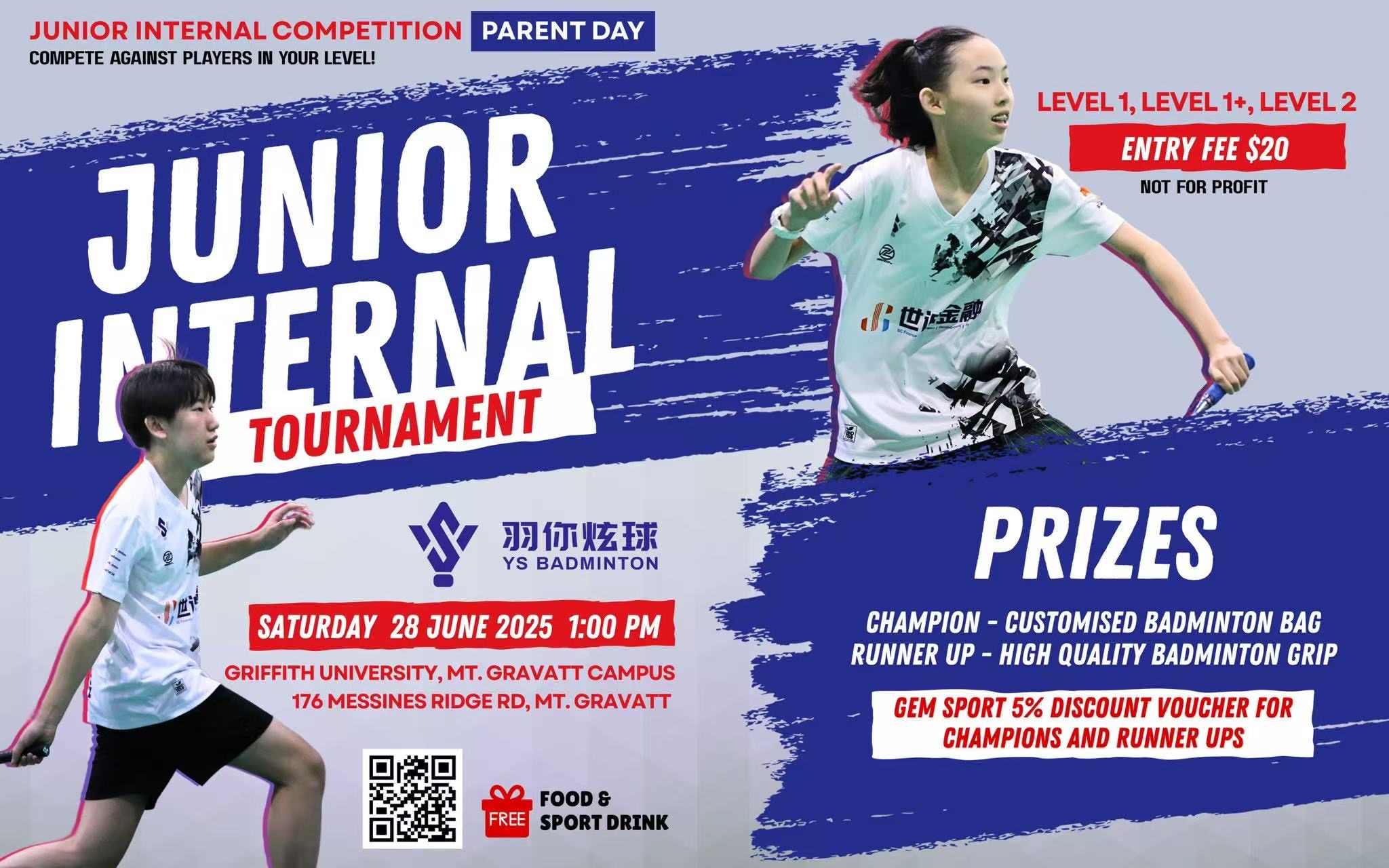 Junior Internal Tournament – Parents Day!