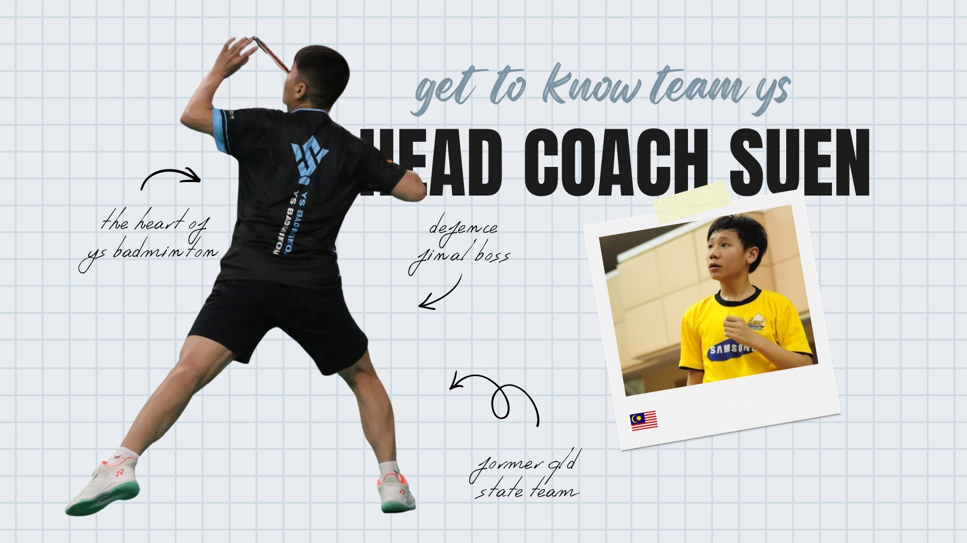Meet Team YS - Head Coach Suen