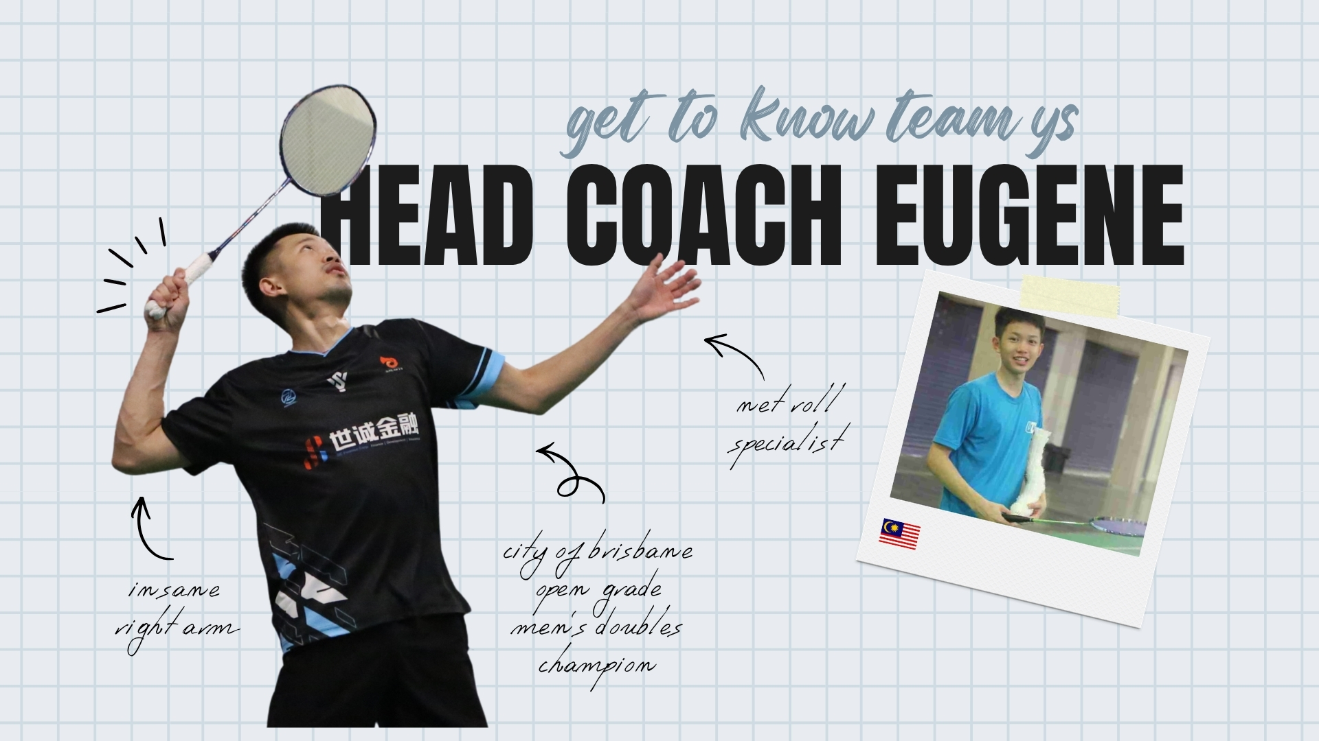 Meet Team YS - Head Coach Eugene