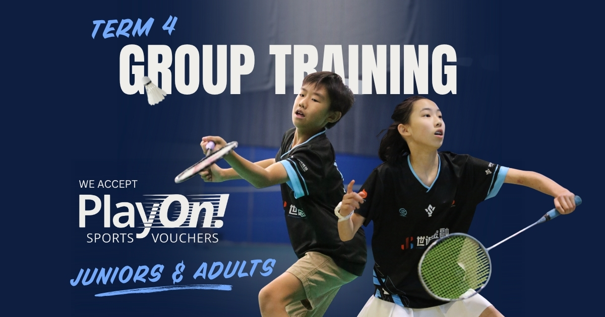 Term 4 Junior Group Training — Enrolments Now Open